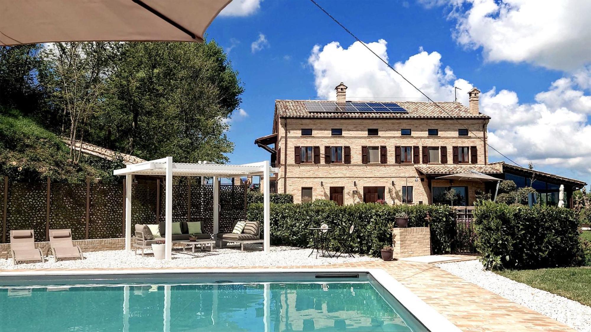Bed And Breakfast La Vecchia Scuola Montefano Εξωτερικό φωτογραφία